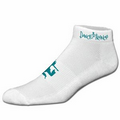 High Performance Low Cut Moisture Wicking Sock w/Knit In Logo